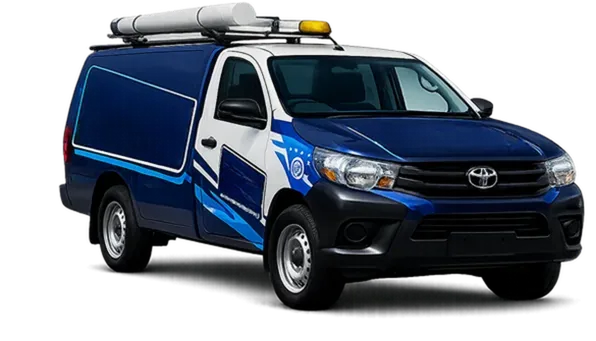 Licensed plumber van servicing Penrith